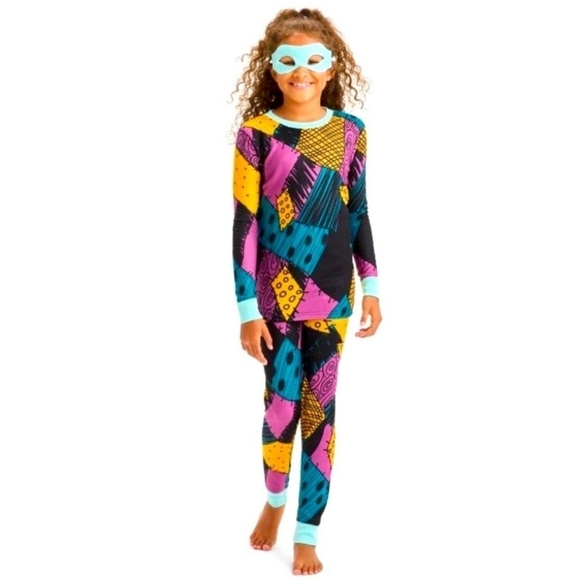 NWT The Nightmare Before Christmas Sally Rag Doll 2 Piece Pajama Set Comfy EUC - Picture 2 of 7